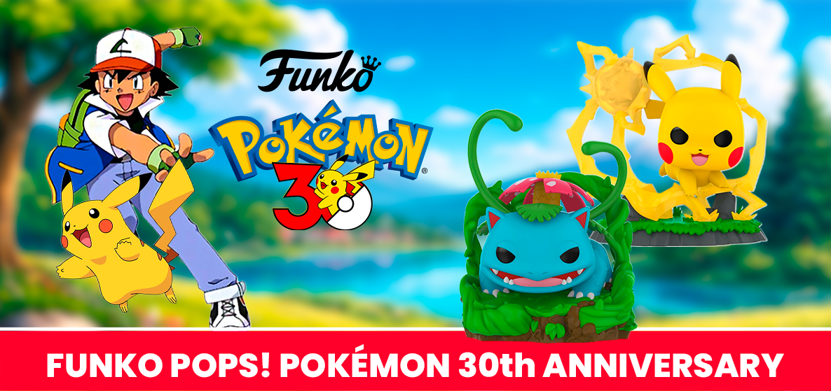 Celebrate 30 years of Pokémon adventures